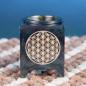 Preview: Aromalampe Blume des Lebens schwarz