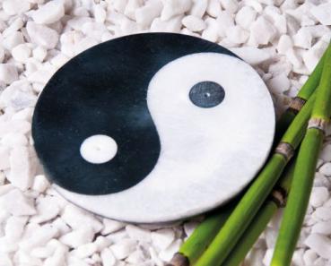 Yin Yang (Speckstein, Marmor)