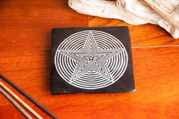 Star-Pentagramm (Speckstein)